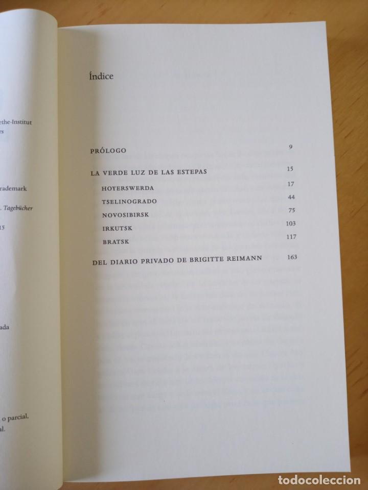 Libros de segunda mano: BRIGITTE REIMANN LA VERDE LUZ DE LAS ESTEPAS - Foto 6