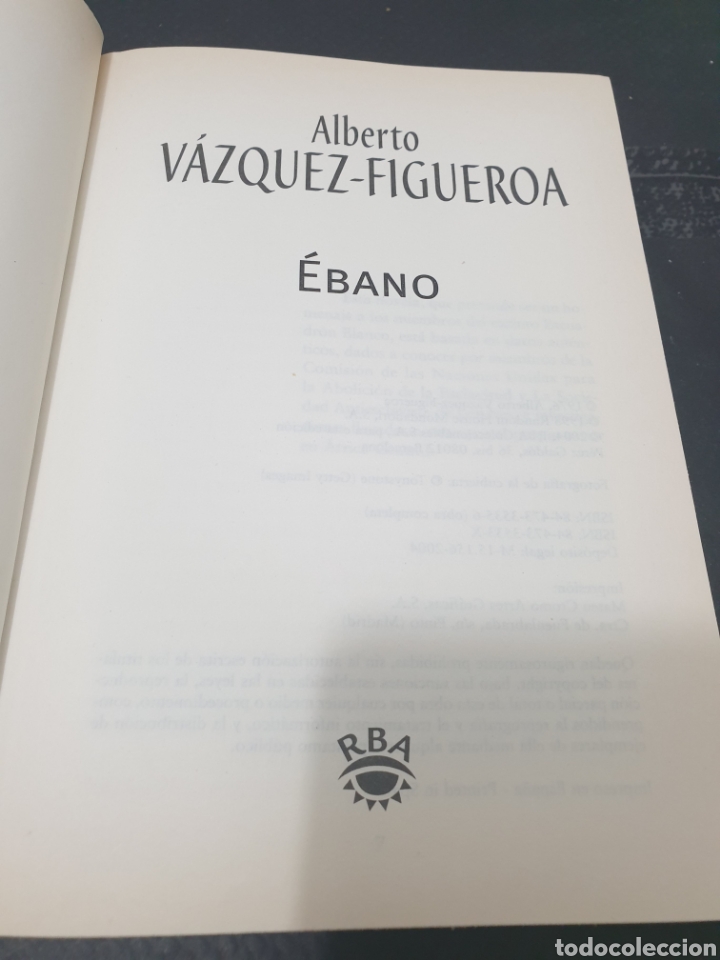 Libros de segunda mano: &Eacute;bano, 2004, Alberto V&aacute;zquez Figueroa - Foto 5