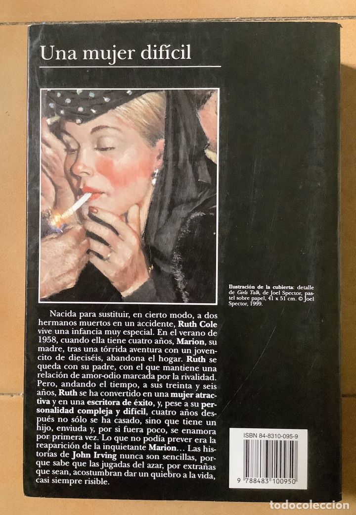 Libros de segunda mano: &ldquo;Una mujer dif&iacute;cil&rdquo; de John Irving - Foto 2