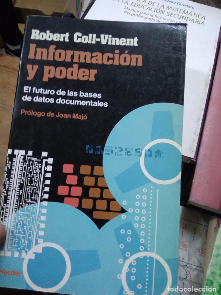 Libros de segunda mano: Informaci&oacute;n y poder, Robert Coll-Vinent. L.25444 - Foto 1