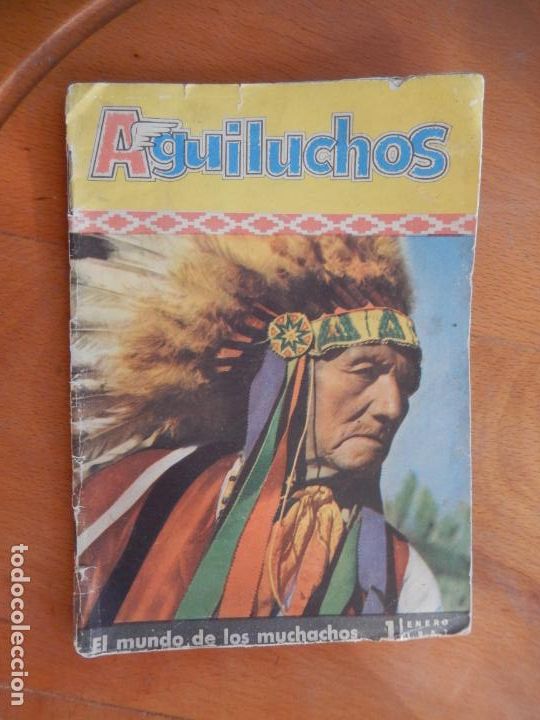 Gebrauchte B&uuml;cher: AGUILUCHOS - EL MUNDO DE LOS MUCHACHOS - N&ordm; 1 - MISIONEROS COMBONIANOS 1957.