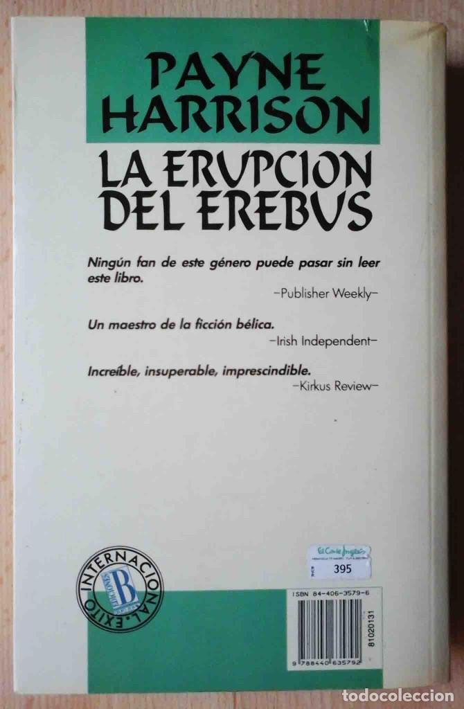 Libros de segunda mano: La erupci&oacute;n del Erebus (Payne Harrison) Ediciones B, 1993 - Foto 2