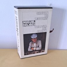 Libros de segunda mano: MIGUEL DELIBES - TRILOGÍA DEL CAMPO - CIRCULO DE LECTORES 1985