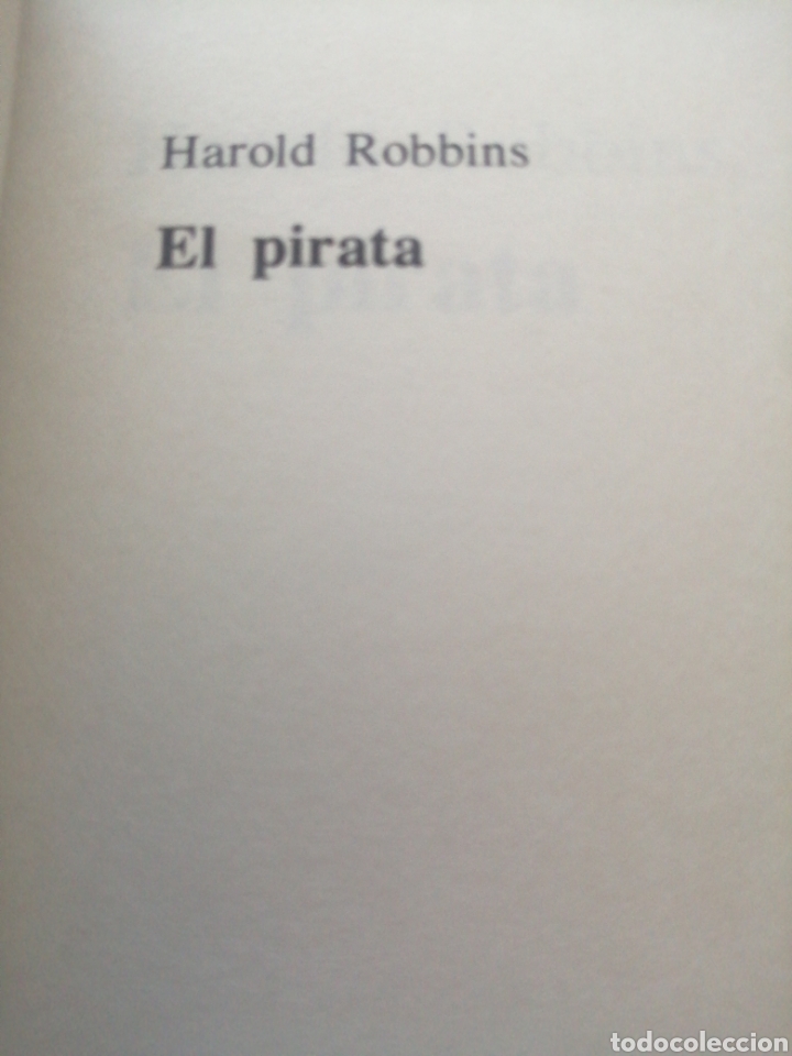 Libros de segunda mano: El pirata.- Robbins, Harold - Foto 2