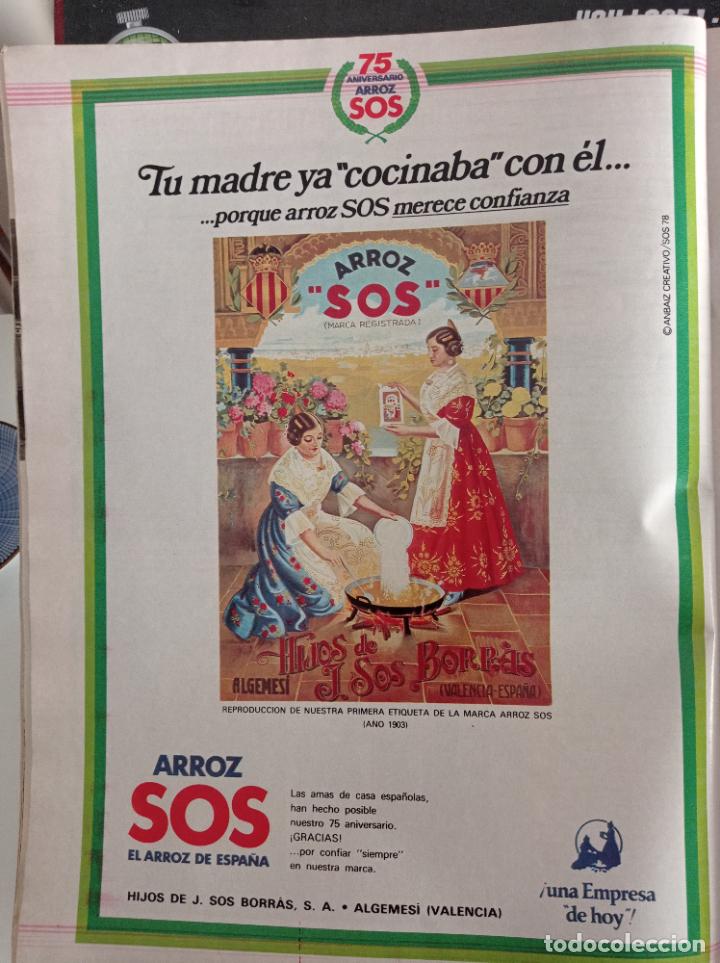 Libros de segunda mano: ANUNCIO ARROZ SOS