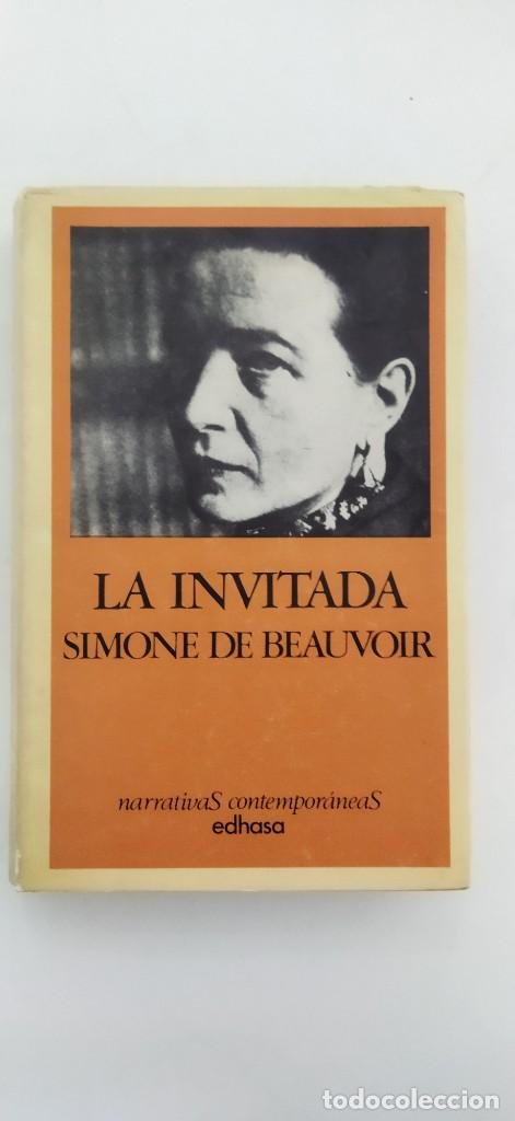 Libros de segunda mano: La invitada.- Simone de Beauvoir.- Ed. Edhasa - Foto 1