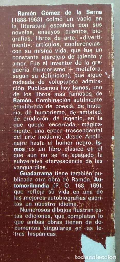 Libros de segunda mano: ISMOS -- RAM&Oacute;N G&Oacute;MEZ DE LA SERNA - Foto 2