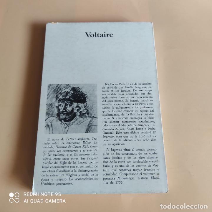 Libros de segunda mano: EL INGENUO. VOLTAIRE. 1974. EDICIONES DEL CENTRO. 140 PAGS. - Foto 6