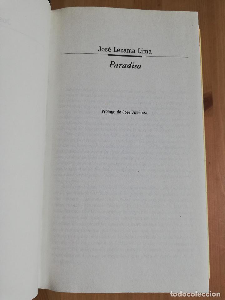Libros de segunda mano: PARADISO (JOS&Eacute; LEZAMA LIMA) - Foto 2