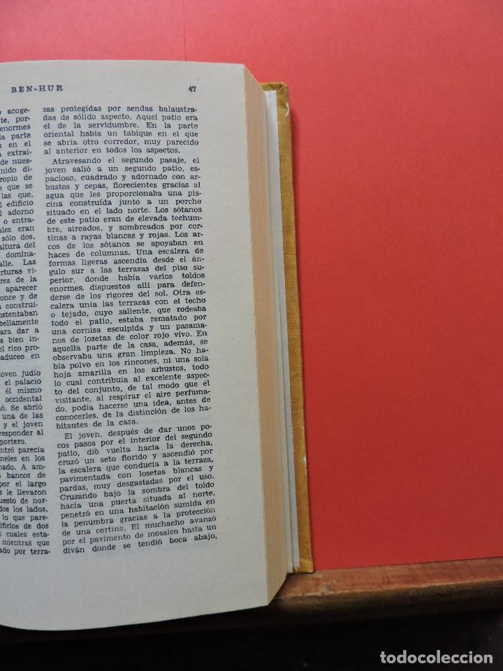 Libros de segunda mano: Ben Hur. WALLACE, Lewis. Ediciones Rodegar 1966 - Foto 3