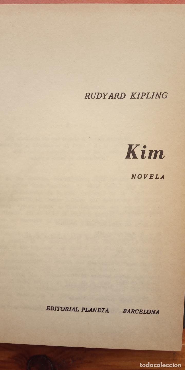 Libros de segunda mano: KIM. RUDYARD KIPLING. EDITORIAL PLANETA - Foto 1