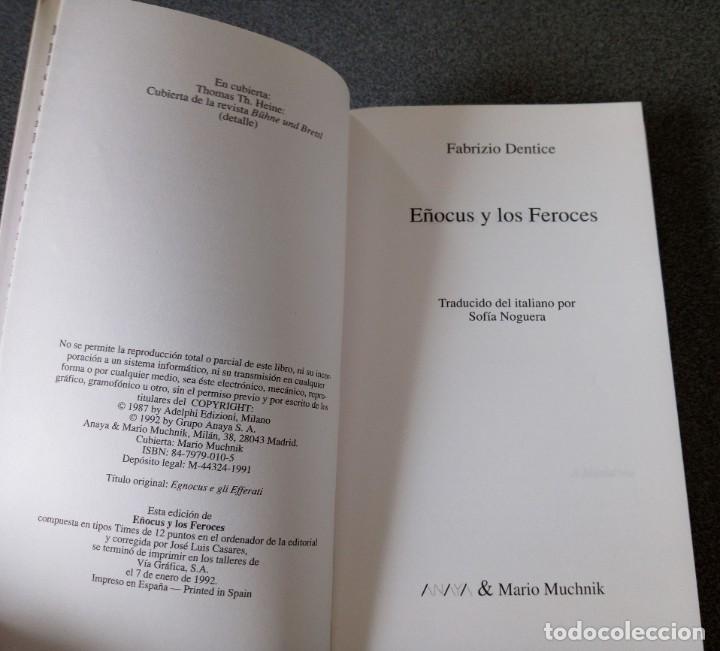 Libros de segunda mano: E&ntilde;ocus y los Feroces Fabrizio Dentice - Foto 3