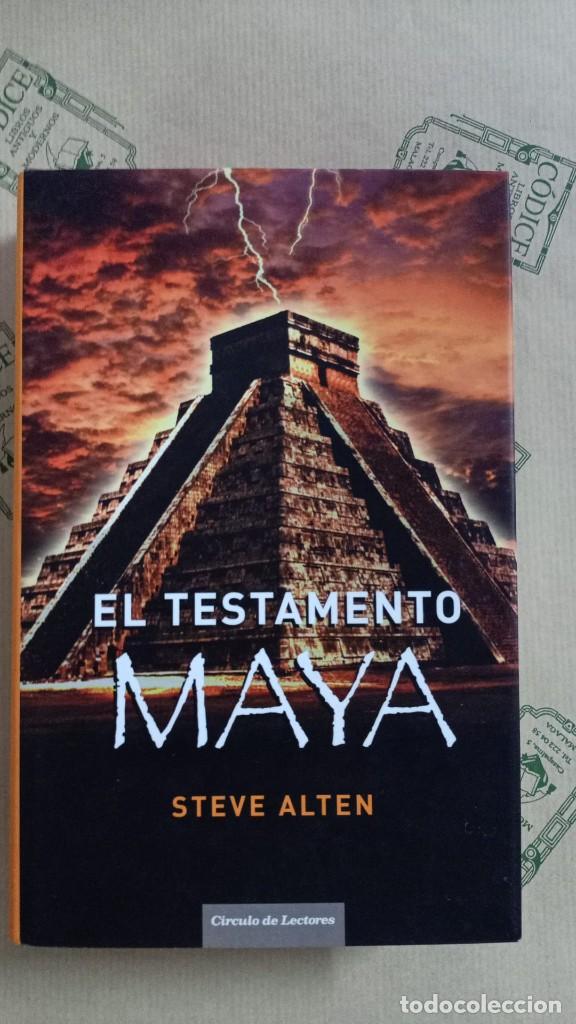 Libros de segunda mano: EL TESTAMENTO MAYA, DE STEVE ALTEN - Foto 1