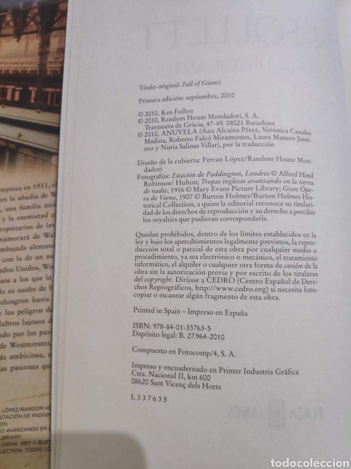 Libros de segunda mano: Lote de libros de Ken Follett - Foto 3