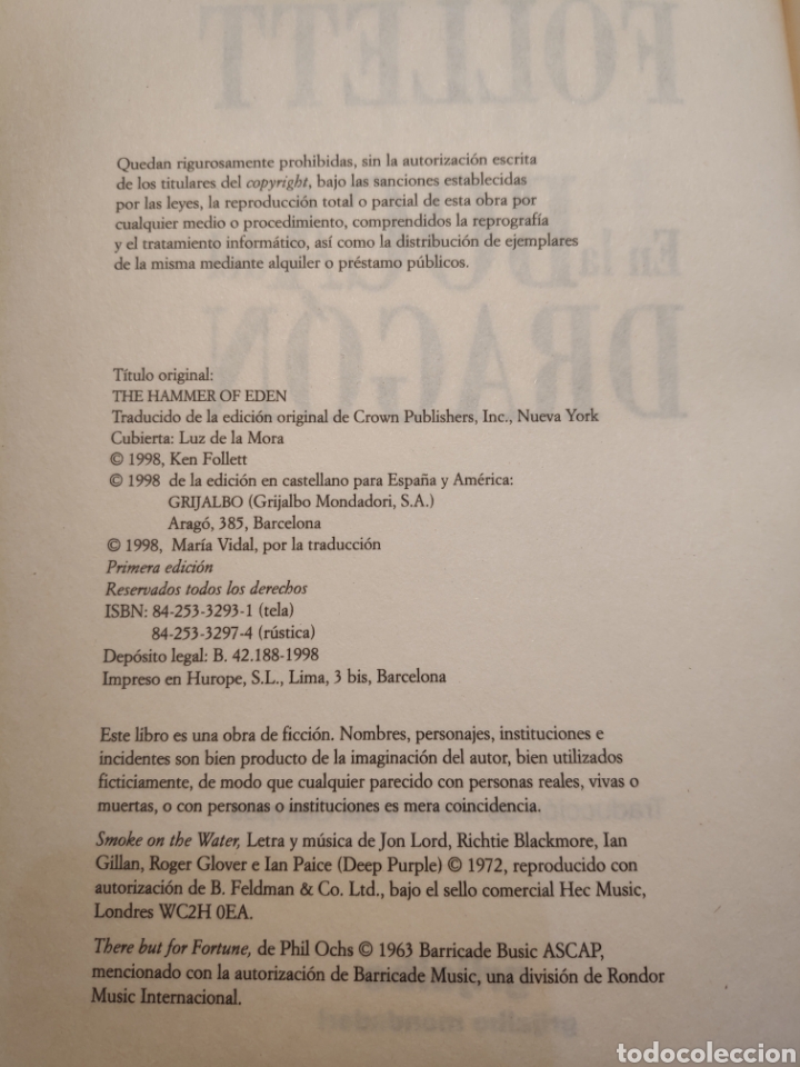 Libros de segunda mano: Lote de libros de Ken Follett - Foto 5