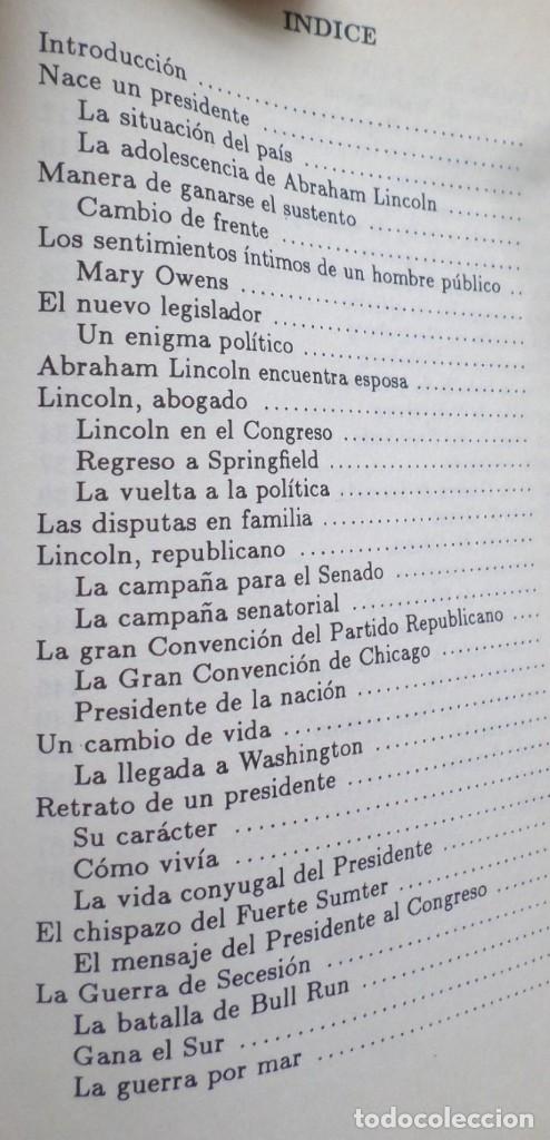 Libros de segunda mano: LINCOLN - William Taylor - Foto 3