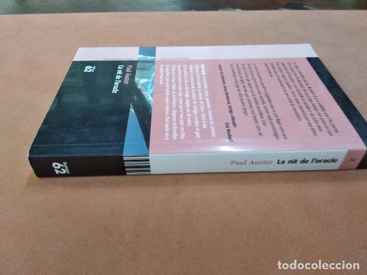 Libros de segunda mano: la nit de loracle - paul auster - butxaca 62 - Foto 2