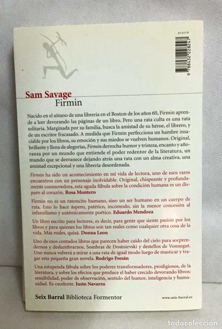 Libros de segunda mano: FIRMIN, SAM SAVAGE - Foto 2