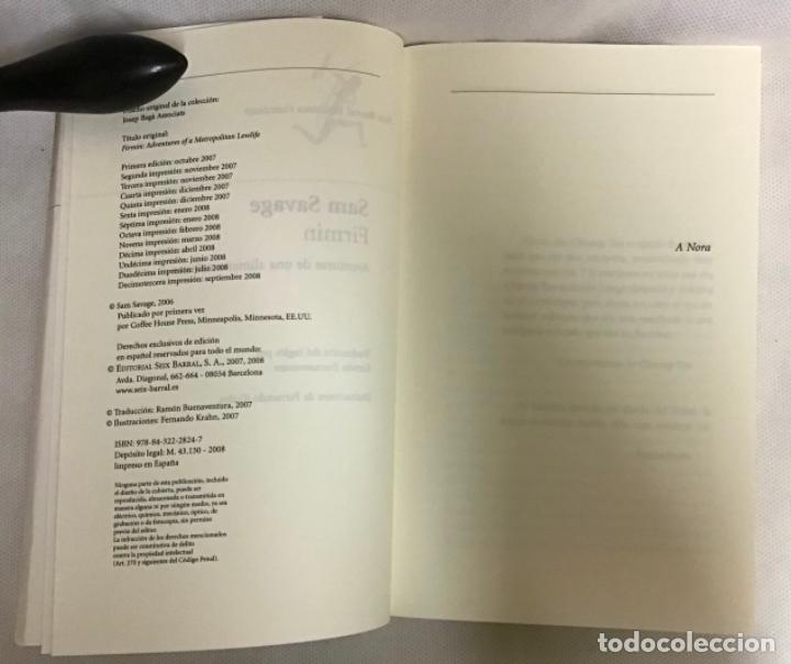 Libros de segunda mano: FIRMIN, SAM SAVAGE - Foto 3