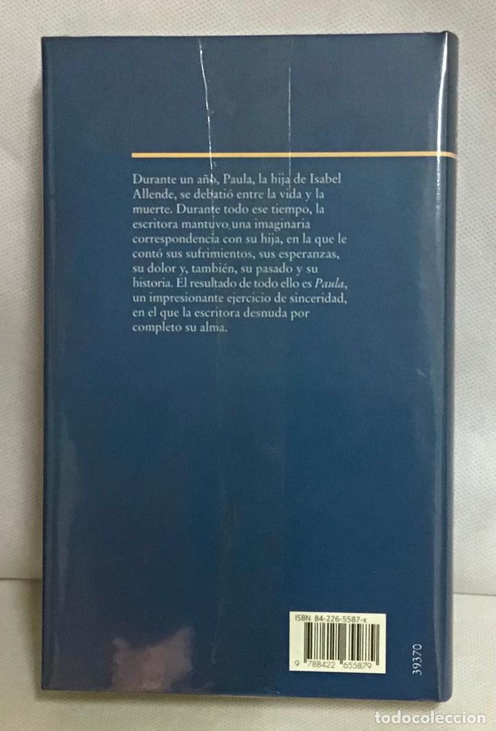 Libros de segunda mano: PAULA, ISABEL ALLENDE - Foto 2