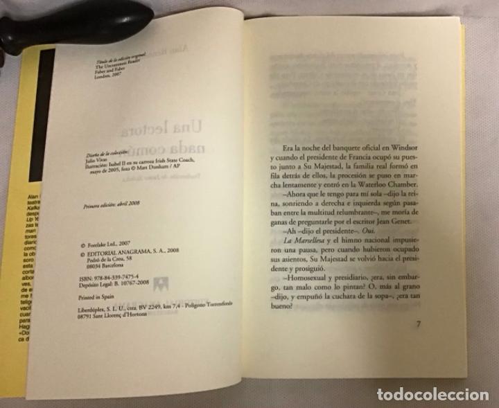 Libros de segunda mano: UNA LECTORA NADA COM&Uacute;N, ALAN BENNETT - Foto 2