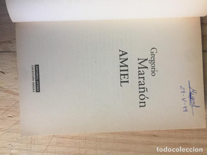 Libros de segunda mano: Amiel - Gregorio Mara&ntilde;on - Foto 4