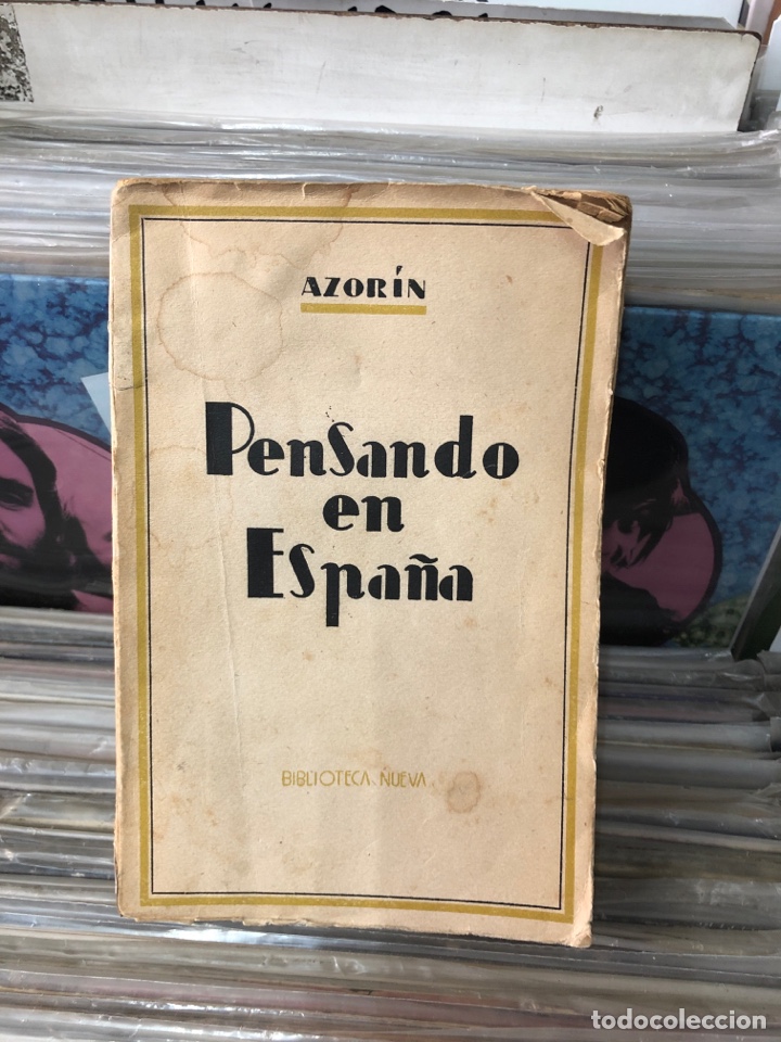 Libros de segunda mano: Pensando en Espa&ntilde;a azorin - Foto 1