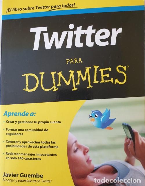 Libros de segunda mano: TWITTER PARA DUMMIES. - GUEMBE, Javier. - Foto 1