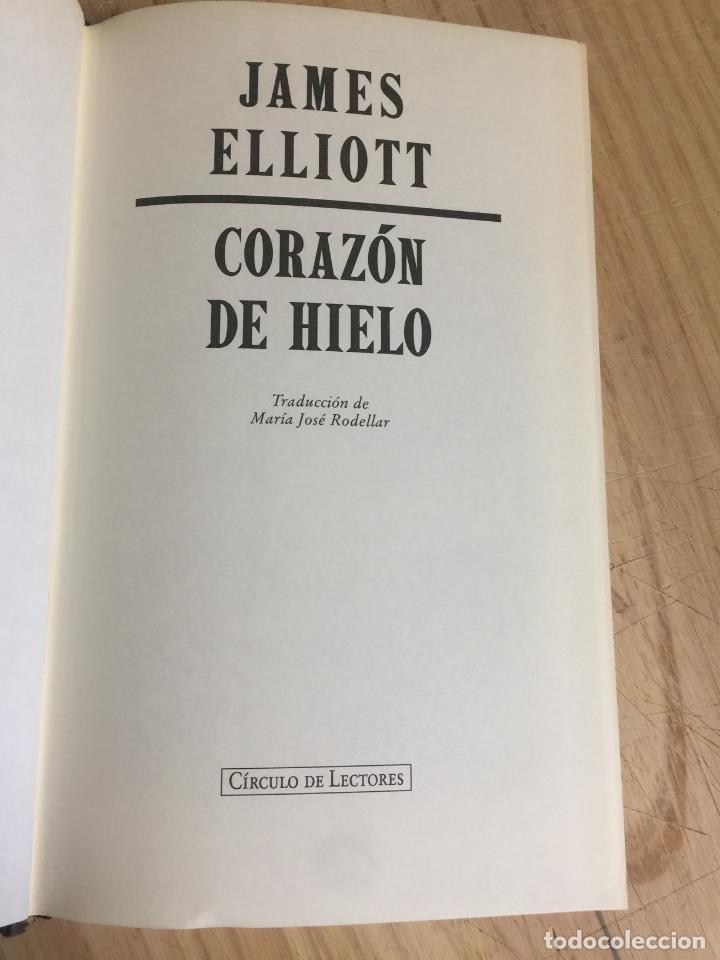Libros de segunda mano: Coraz&oacute;n de hielo - James Elliott - Foto 2