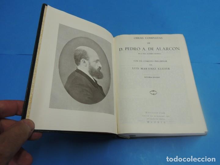 Libros de segunda mano: OBRAS COMPLETAS DE D. PEDRO A. DE ALARC&Oacute;N - Foto 4