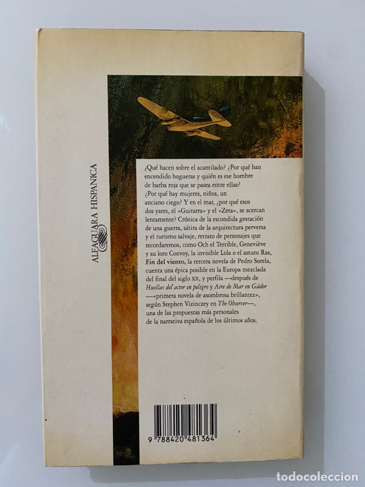 Libros de segunda mano: Fin del viento - SORELA, Pedro - Foto 2