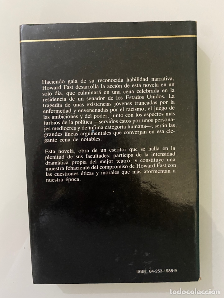 Libros de segunda mano: La cena - FAST, Howard - Foto 2