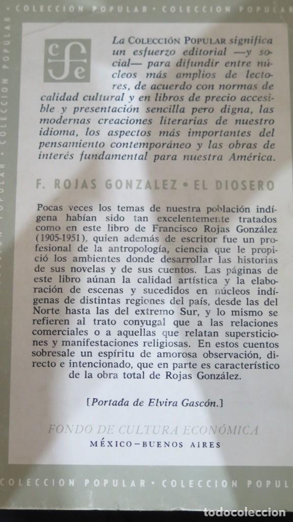 Libros de segunda mano: 1964.- EL DIOSERO. ROJAS GONZALEZ - Foto 2