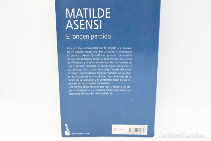 Libros de segunda mano: El origen perdido Matilde Asensi - Foto 3