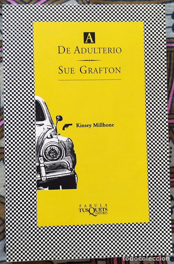Libros de segunda mano: A DE ADULTERIO. Sue Grafton. - Foto 1
