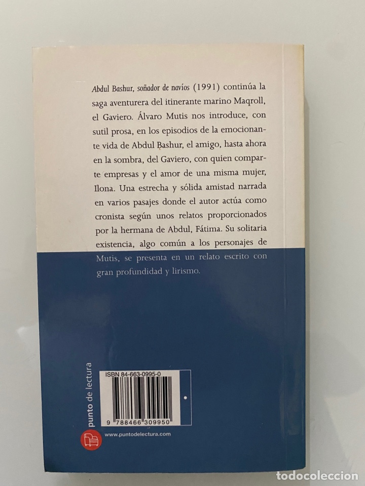 Libros de segunda mano: Abdul Bashur, so&ntilde;ador de nav&iacute;os - MUTIS, &Aacute;lvaro - Foto 2