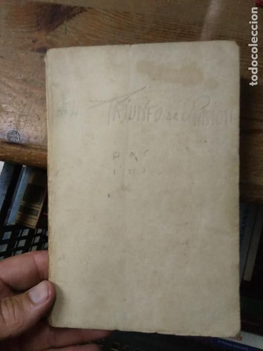 Gebrauchte B&uuml;cher: El triunfo de la pasi&oacute;n. L.25634