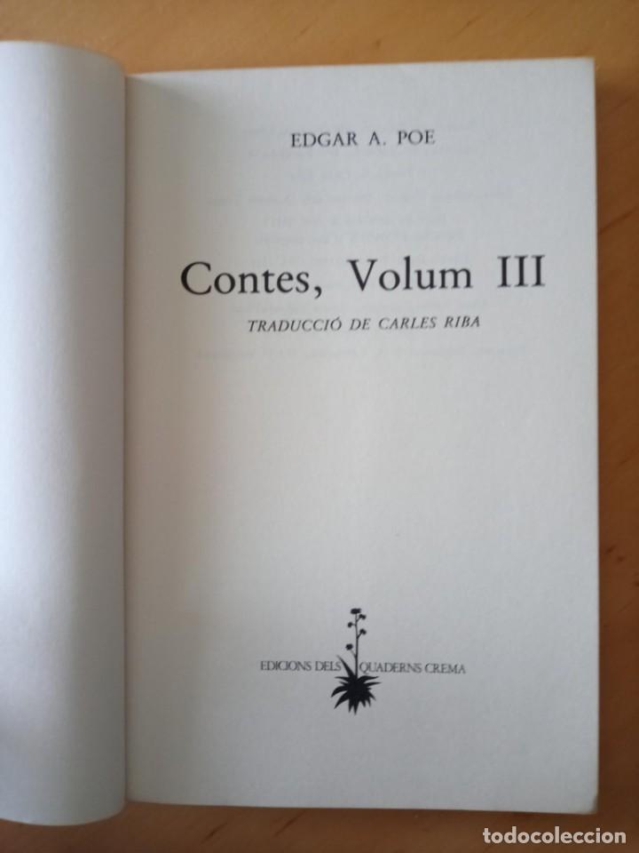 Libros de segunda mano: EDGAR ALLAN POE CONTES - Foto 11