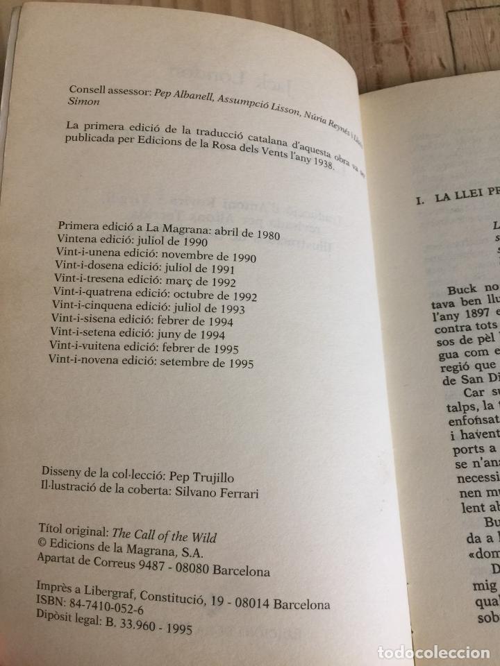 Libros de segunda mano: La crida del bosc - Jack London - Foto 5