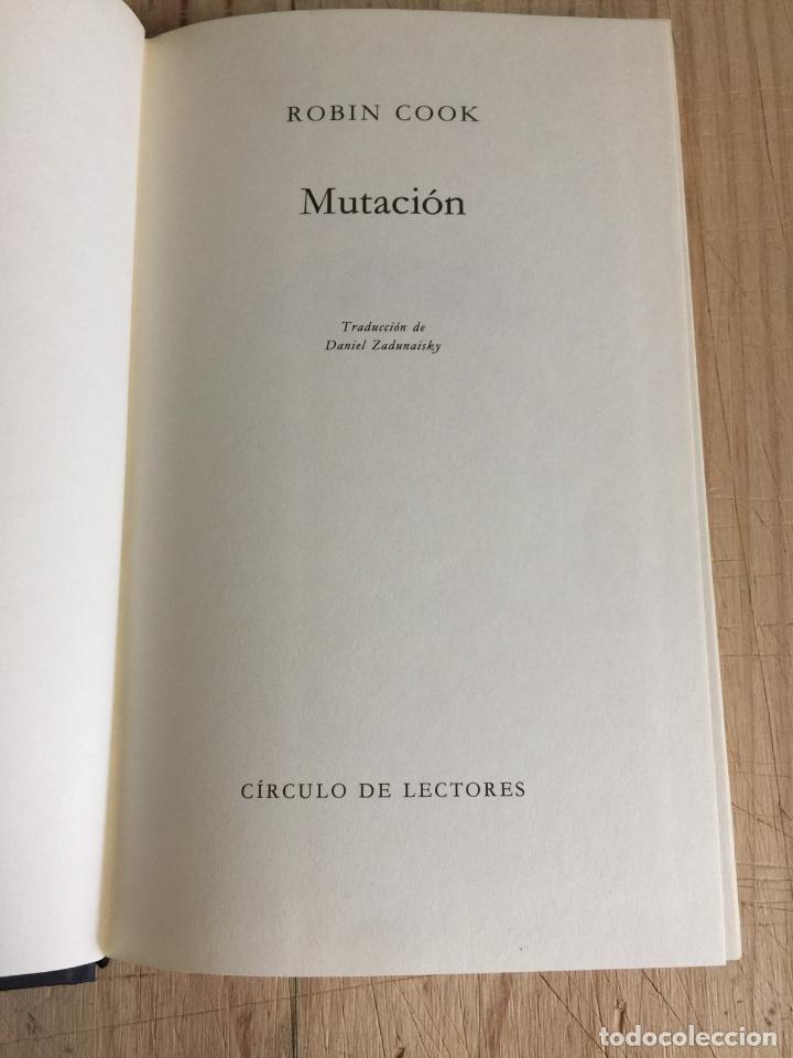 Libros de segunda mano: Mutaci&oacute;n - Robin Cook - Foto 4