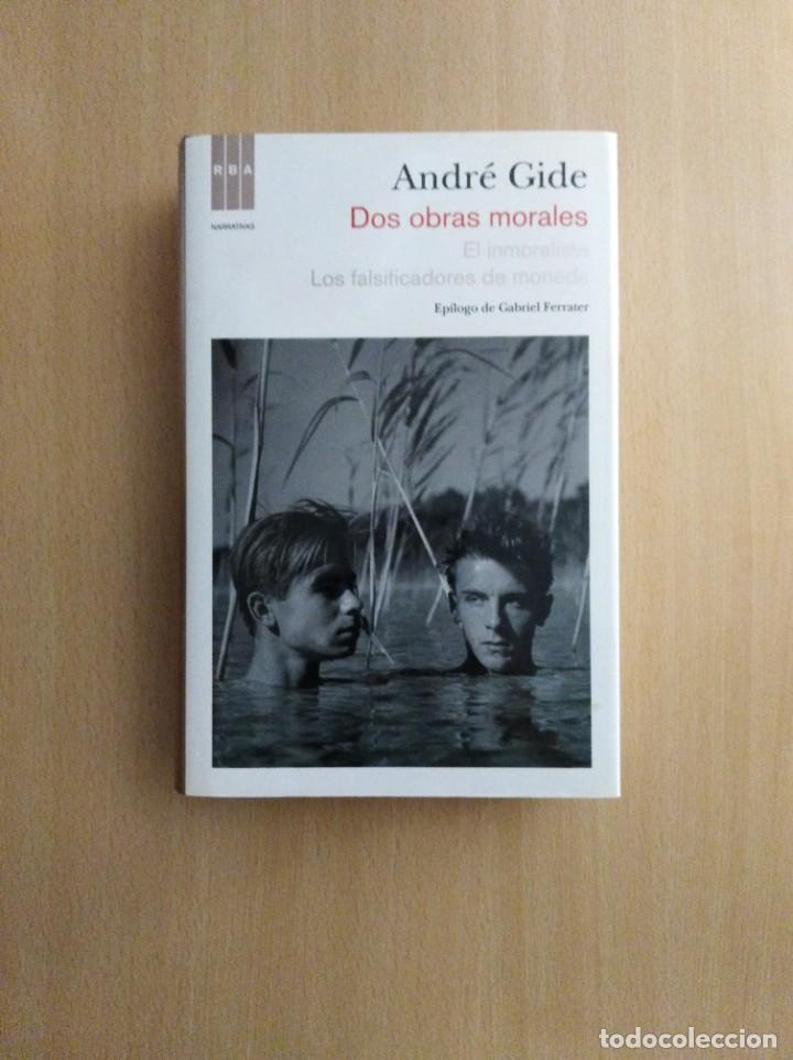 Libros de segunda mano: DOS OBRAS MORALES. Andr&eacute; Gide. RBA - Foto 1