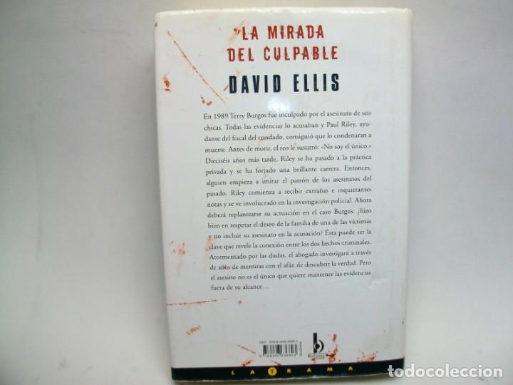 Libros de segunda mano: LA MIRADA DEL CULPABLE de DAVID ELLIS - Foto 2
