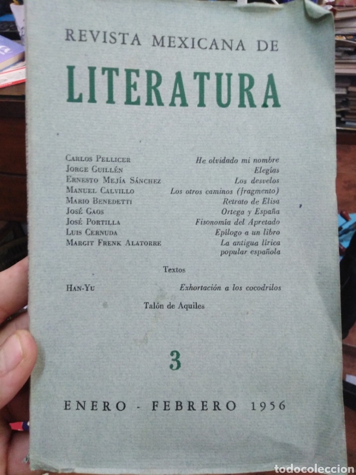 Libros de segunda mano: REVISTA MEXICANA DE LITERATURA-N&deg;3 ENERO FEBRERO 1956