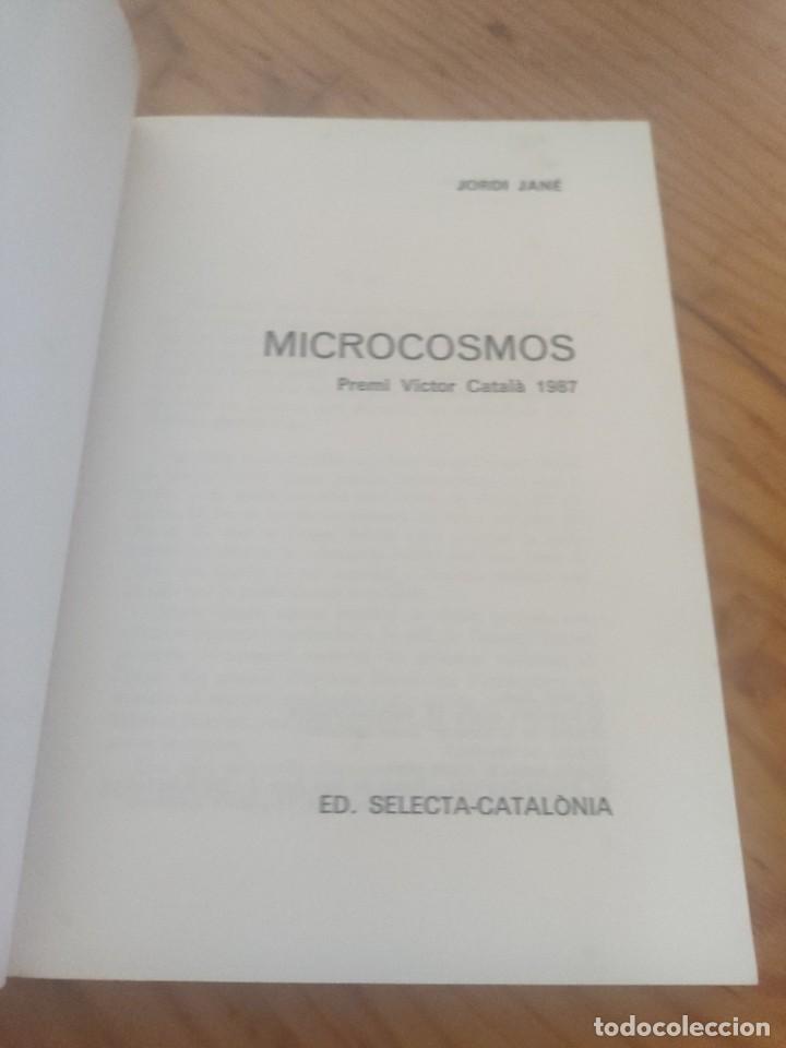 Libros de segunda mano: MICROCOSMOS - JORDI JANE - 1988 - Foto 3