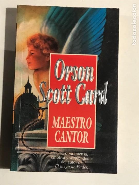 Libros de segunda mano: MAESTRO CANTOR ORSON SCOTT CARD - Foto 1