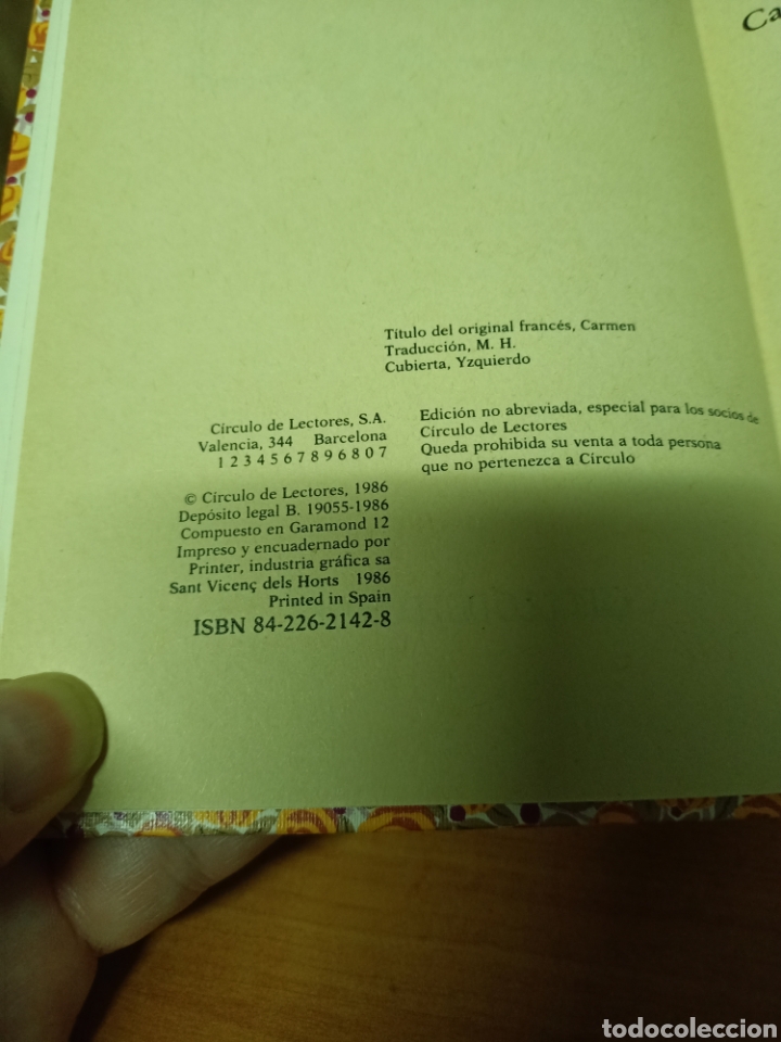 Libros de segunda mano: Carmen - Prosper Merimee - Foto 4