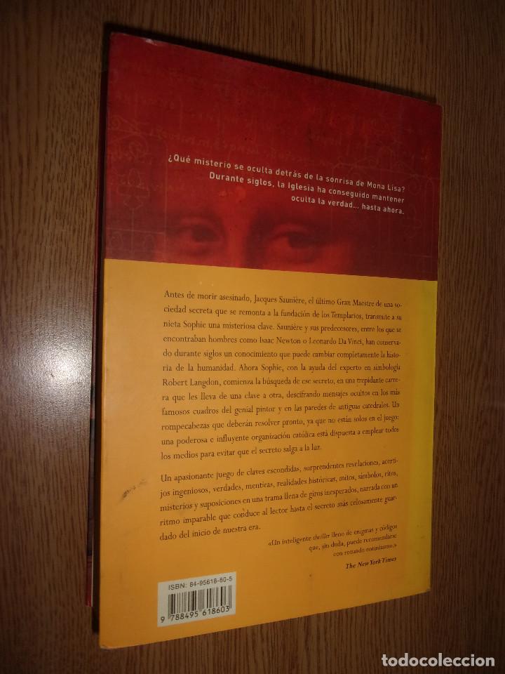Libros de segunda mano: EL C&Oacute;DIGO DA VINCI - DAN BROWN. - Foto 2