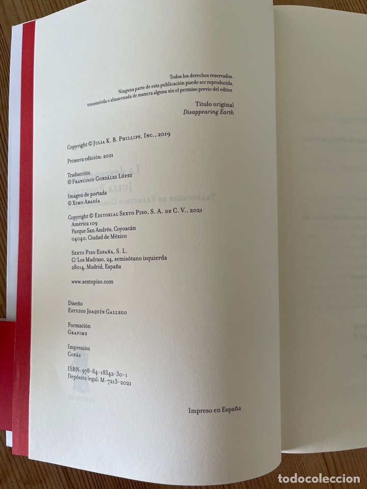 Libros de segunda mano: La desaparici&oacute;n, Julia Phililips - Foto 2