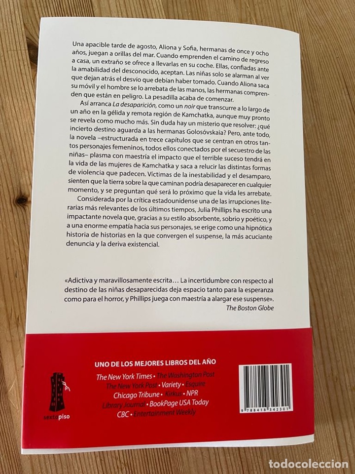 Libros de segunda mano: La desaparici&oacute;n, Julia Phililips - Foto 3