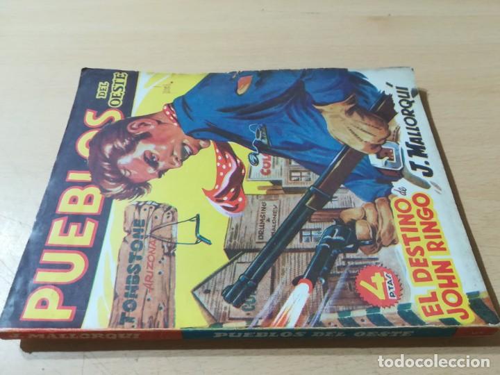 Libri di seconda mano: EL DESTINO DE JOHN RINGO / PUEBLOS DEL OESTE - J MALLORQUI / CLIPER / AJ64 / OESTE WESTERN